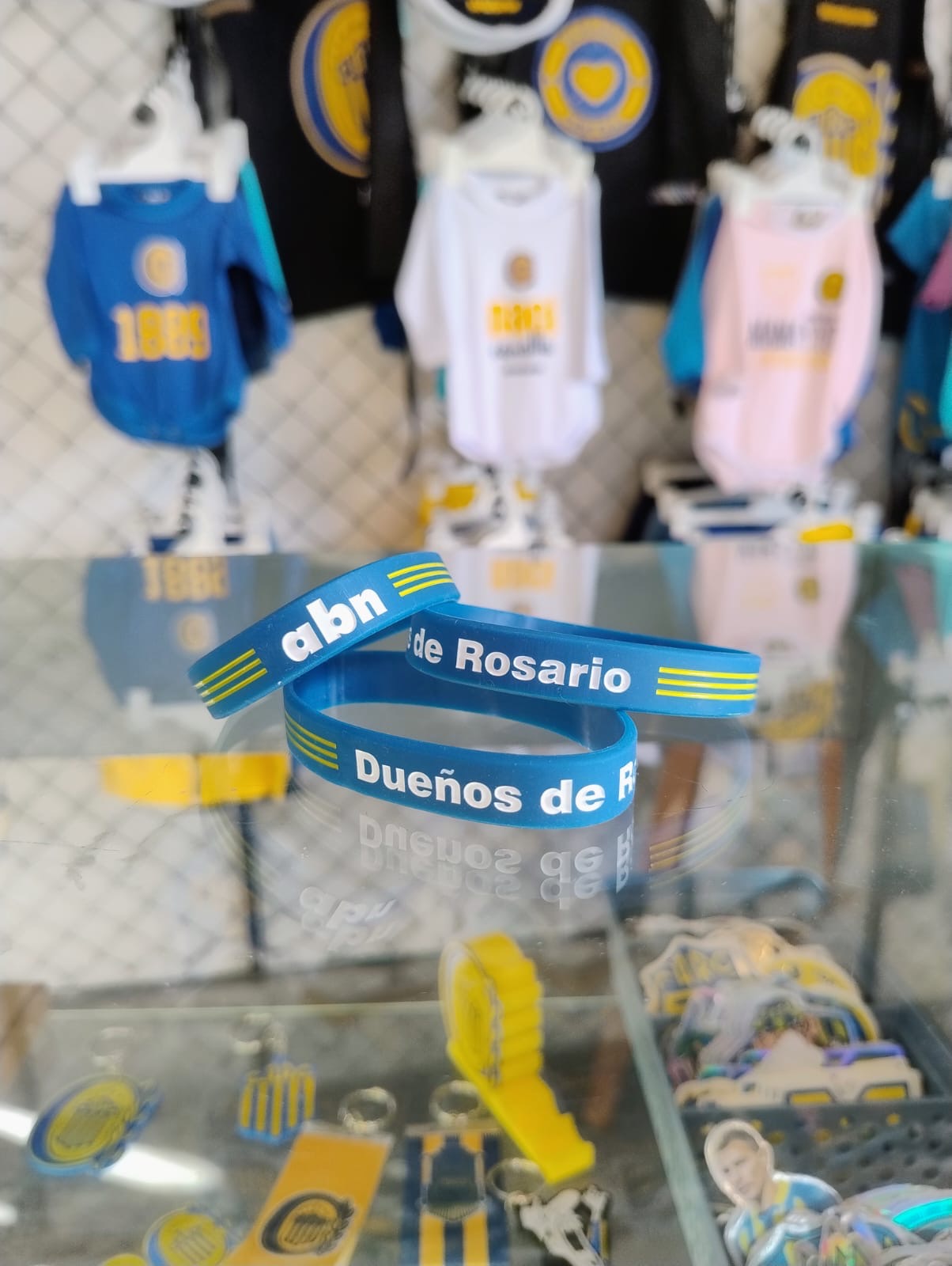 Pulsera Goma Dueños de Rosario