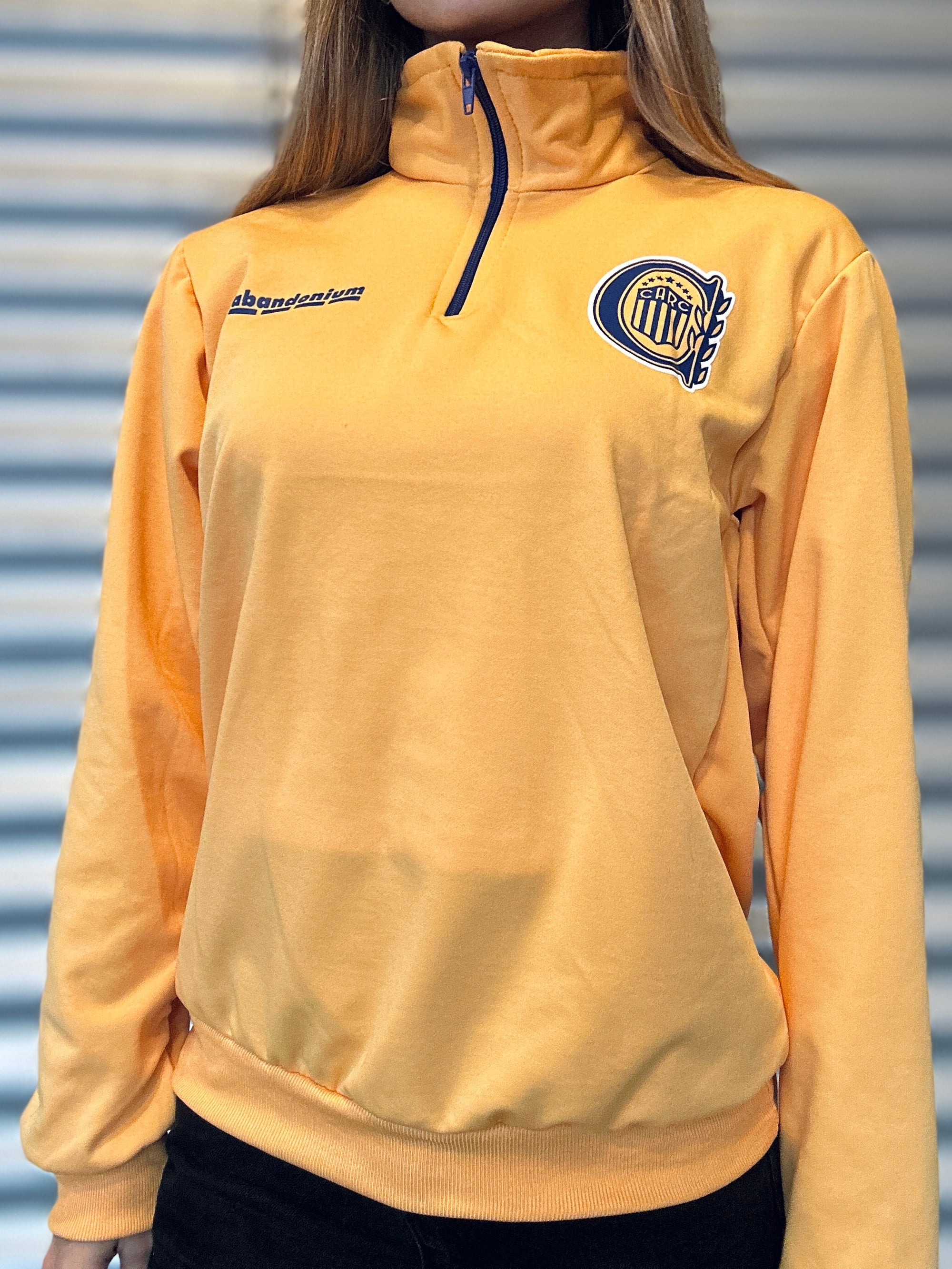 Buzo Niño/a Amarillo Acetato Cuello Polo
