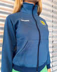 Campera Cuello Polo Niño/ Niña Rosario Central Oblicuo