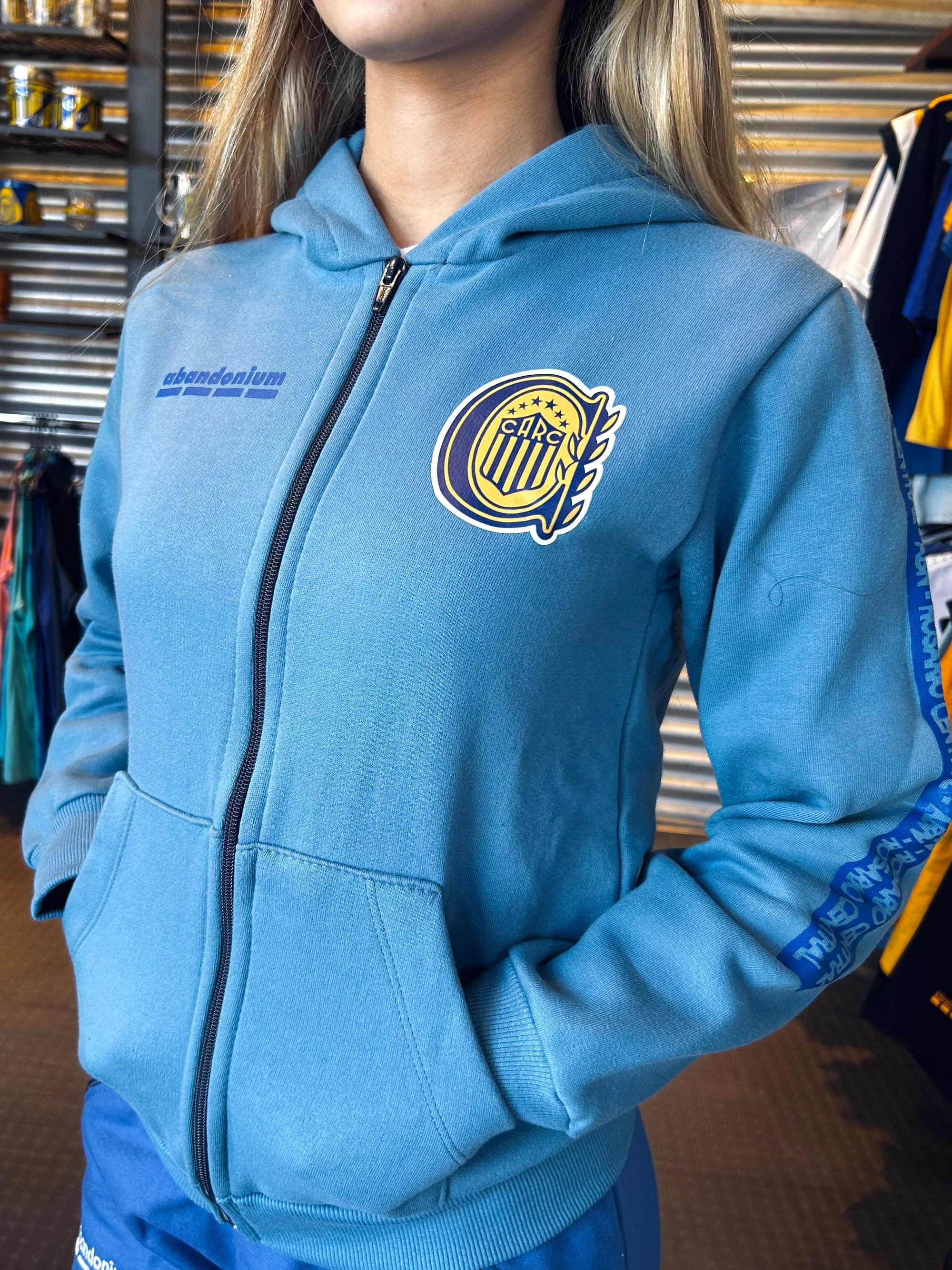 Campera Capucha Niño/ Niña Escudo