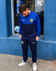 Conjunto Azul Combinado en Deportivo Frisado