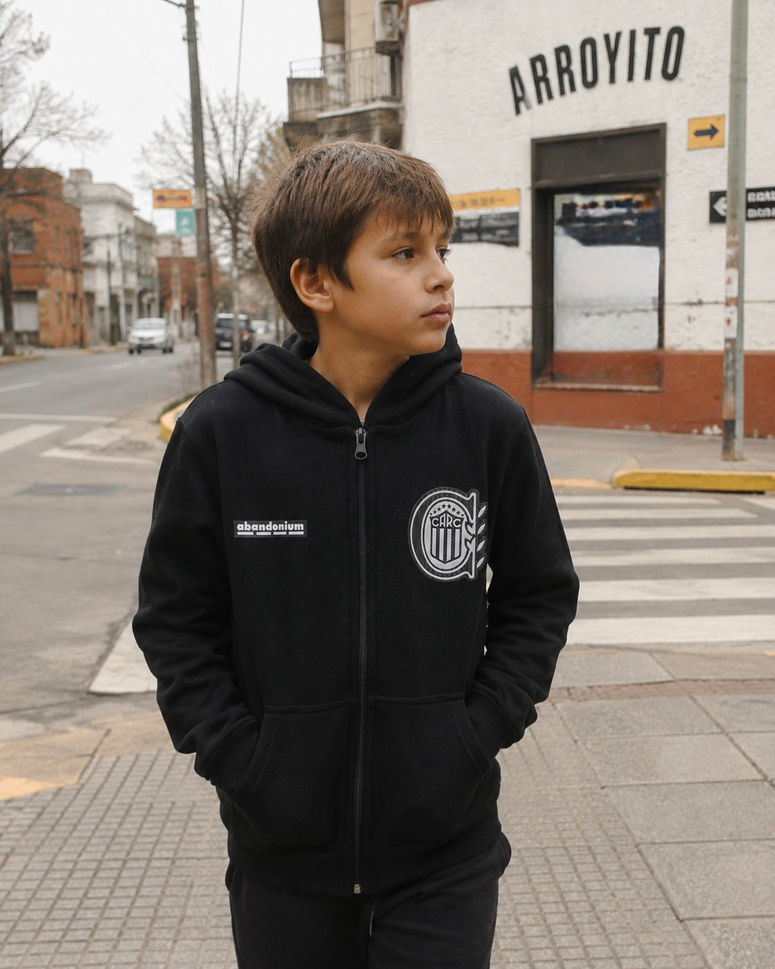 Campera Negra Niño/ Niña