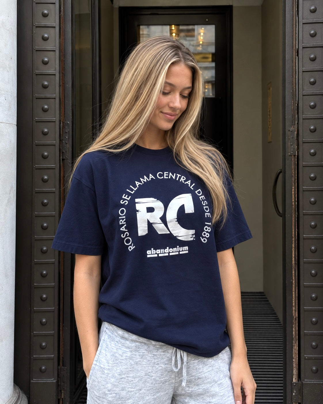 Remera RC Plateado Dama