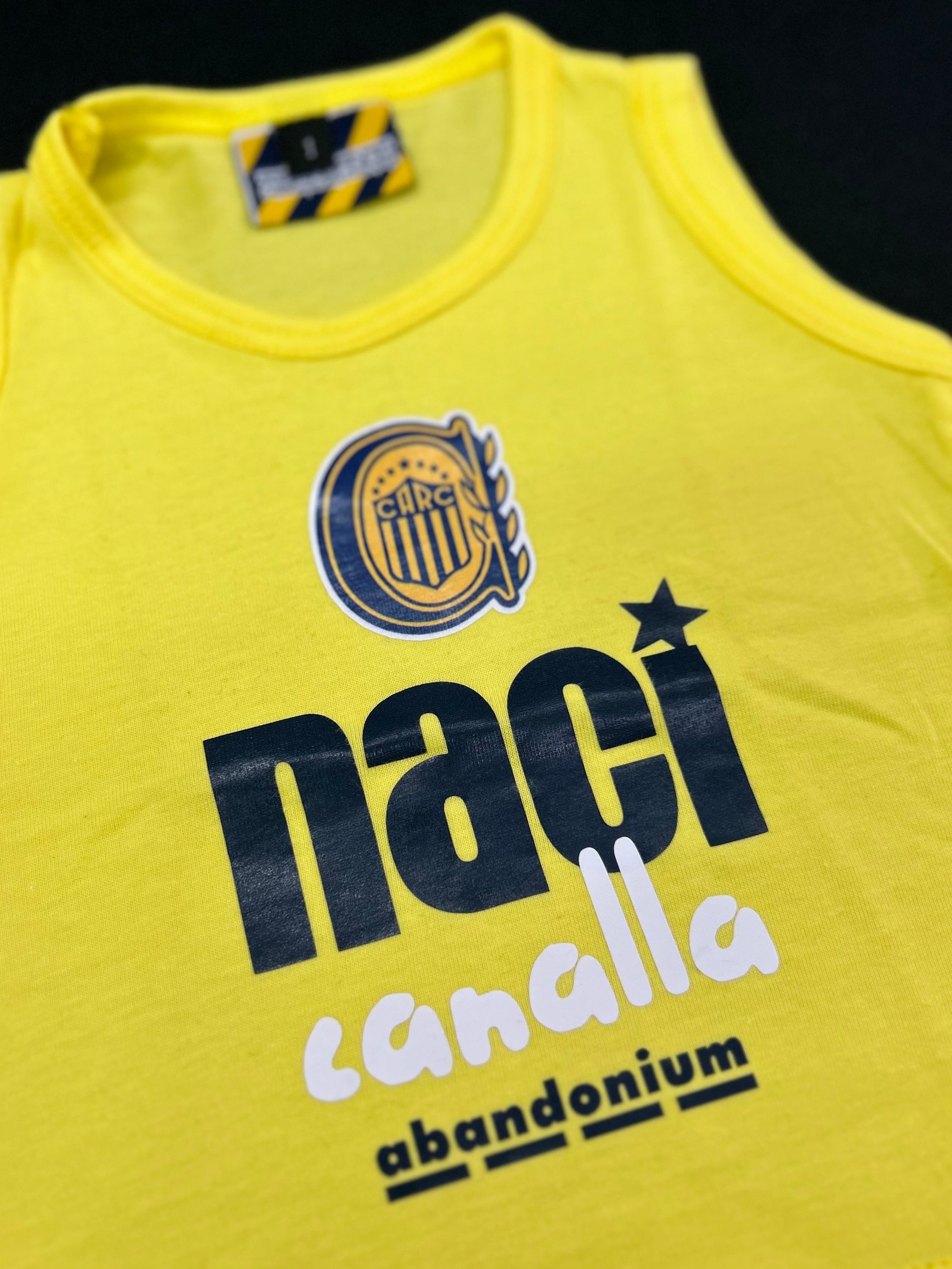 Musculosa Bebé Nací Canalla