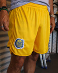 Short de Acetato Vivos Amarillo