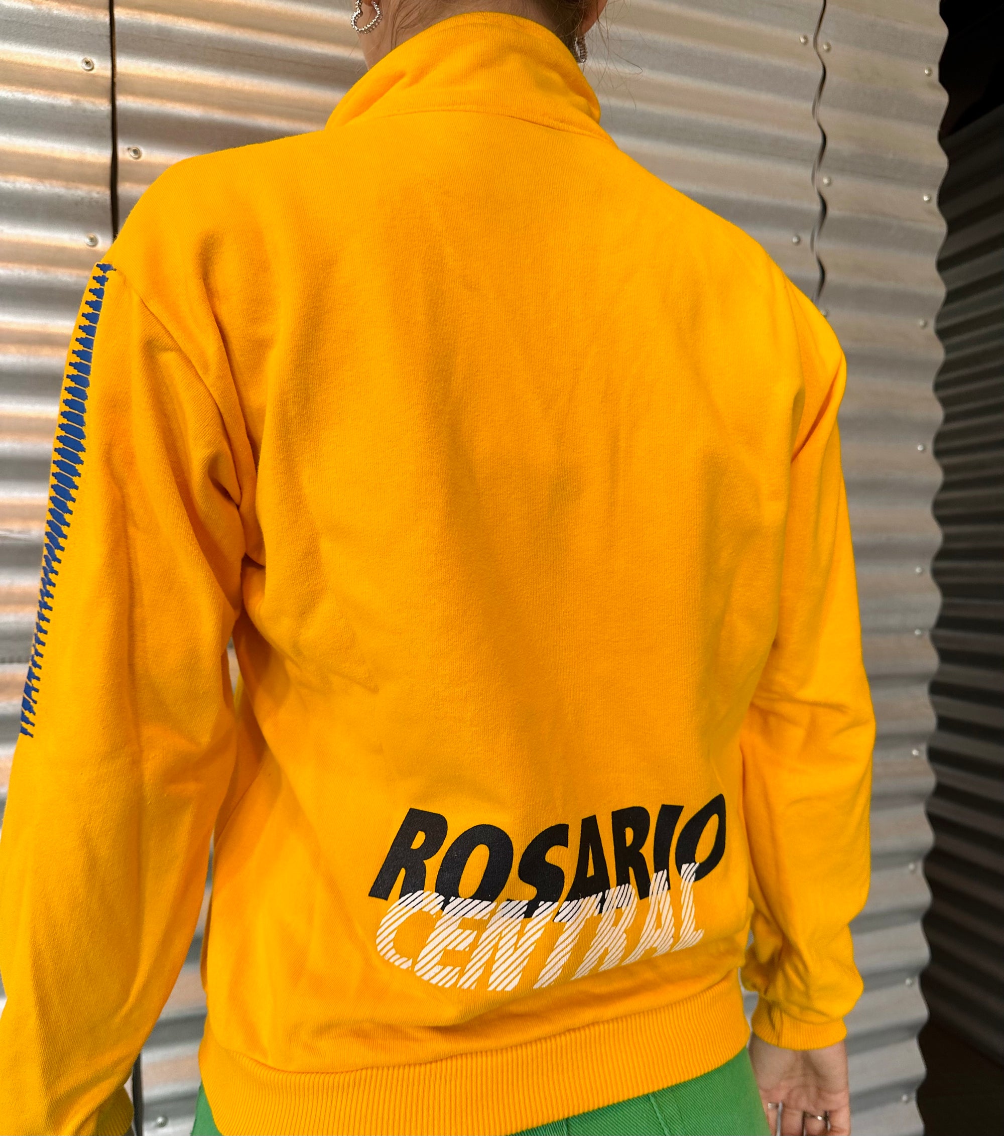 Campera Cuello Polo Niño/ Niña Rosario Central Oblicuo