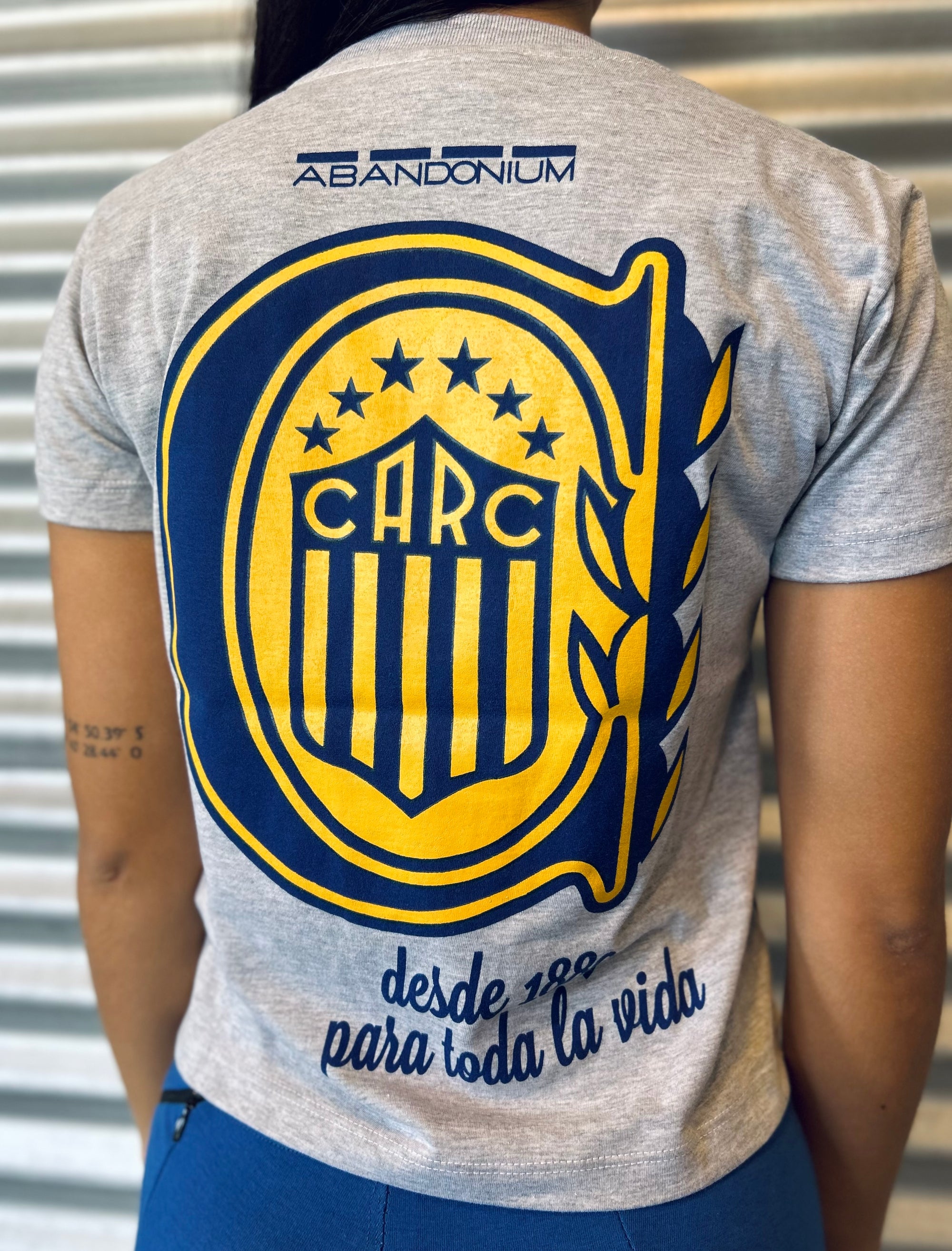 Remera MC Dama 1889 Rosario Central