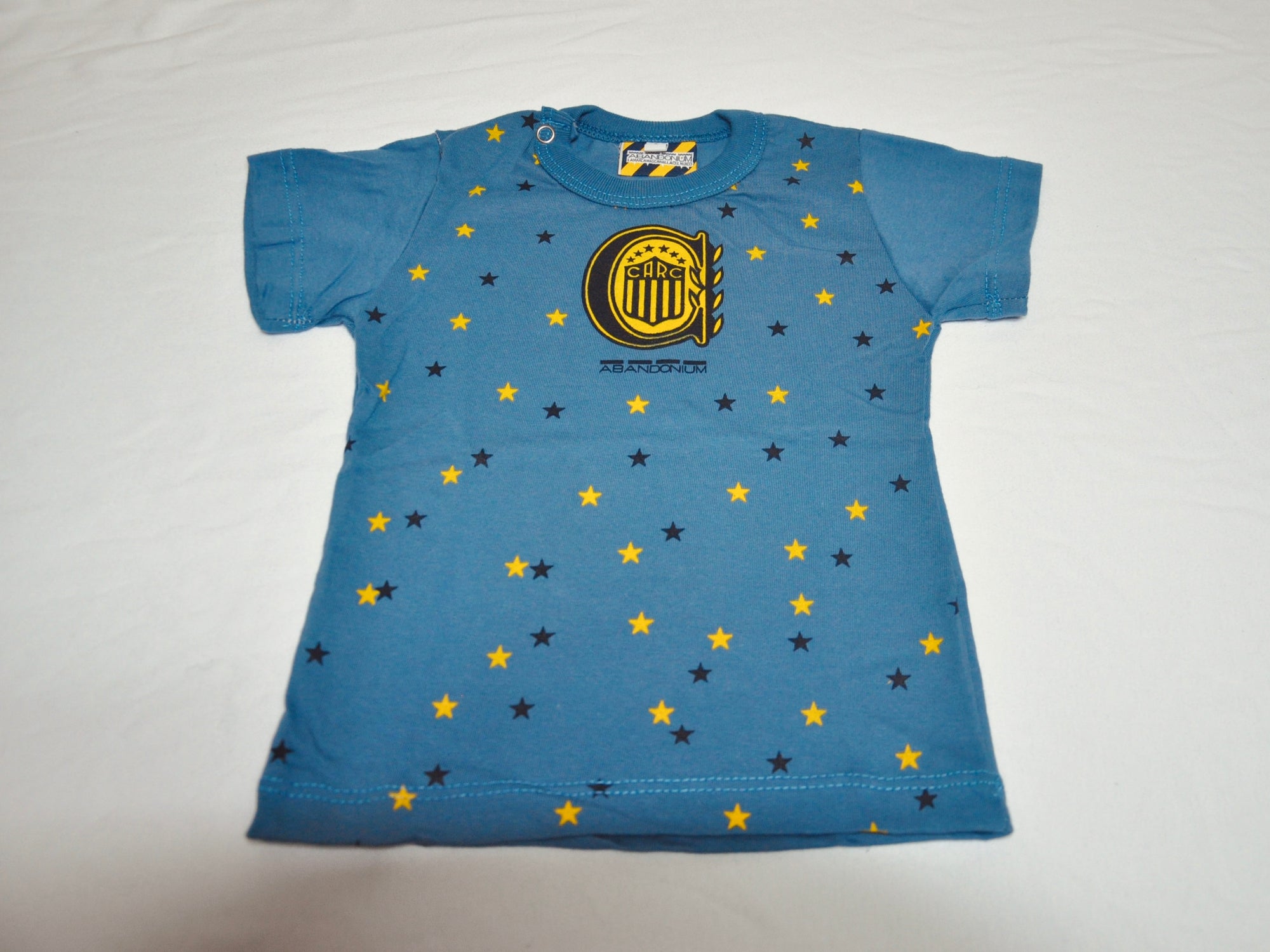 Remera MC Bebé Escudo y Estrellas