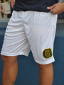 Short de Acetato con Escudo Oficial Bordado