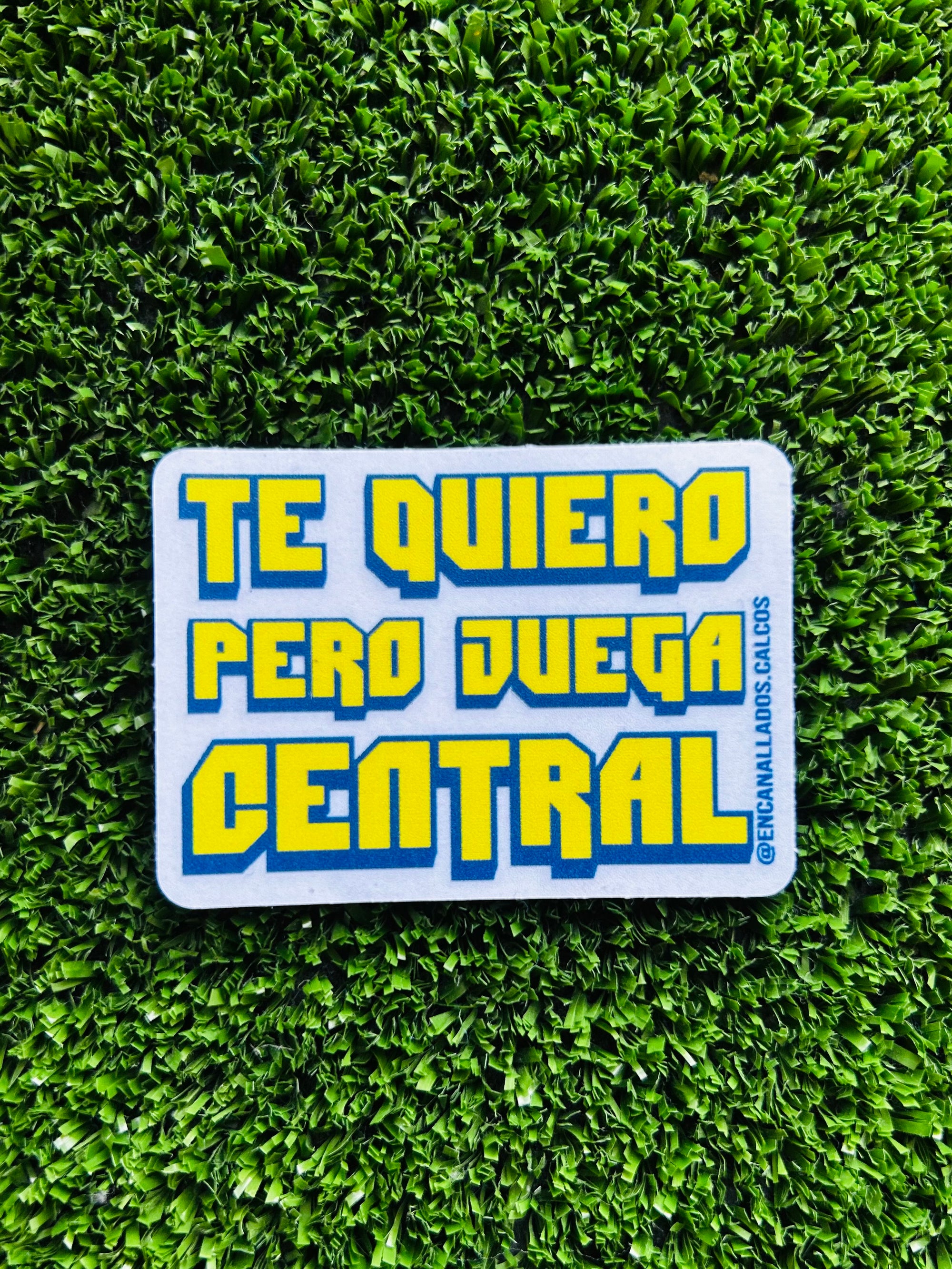 Calco Te quiero pero juega Central