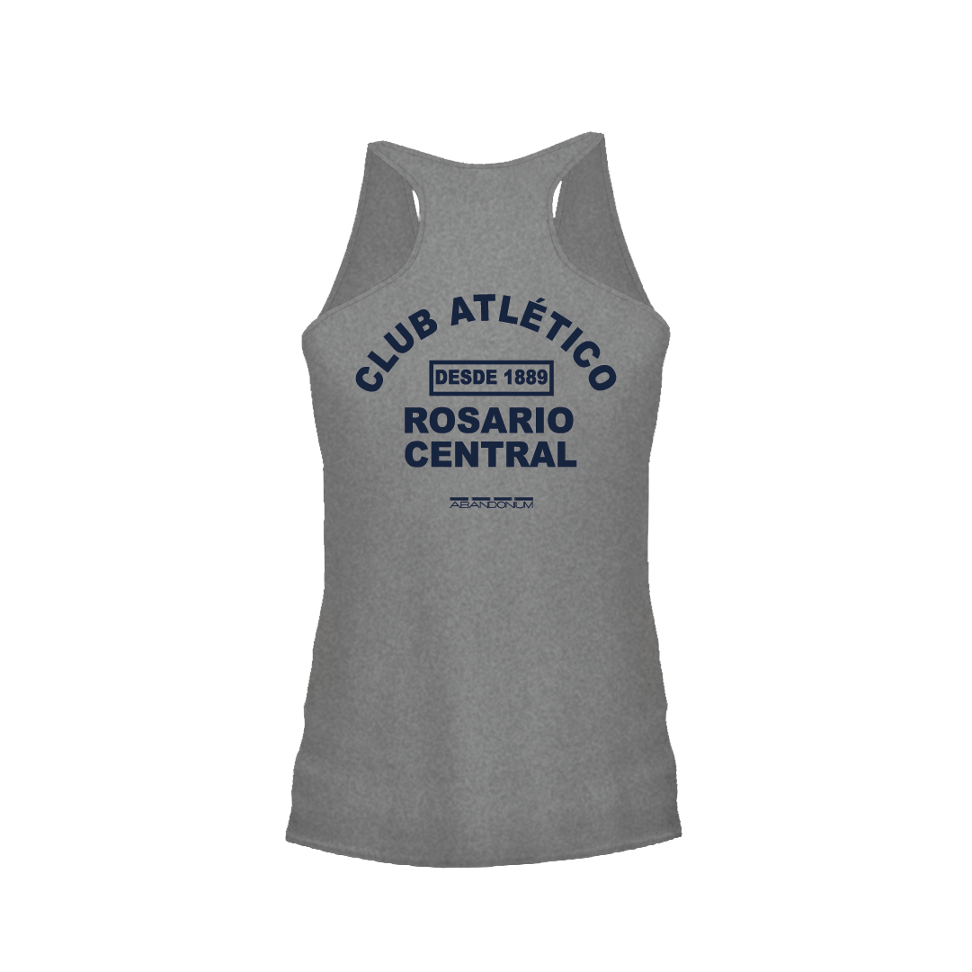 Musculosa Dama Rosario Central Oblicuo