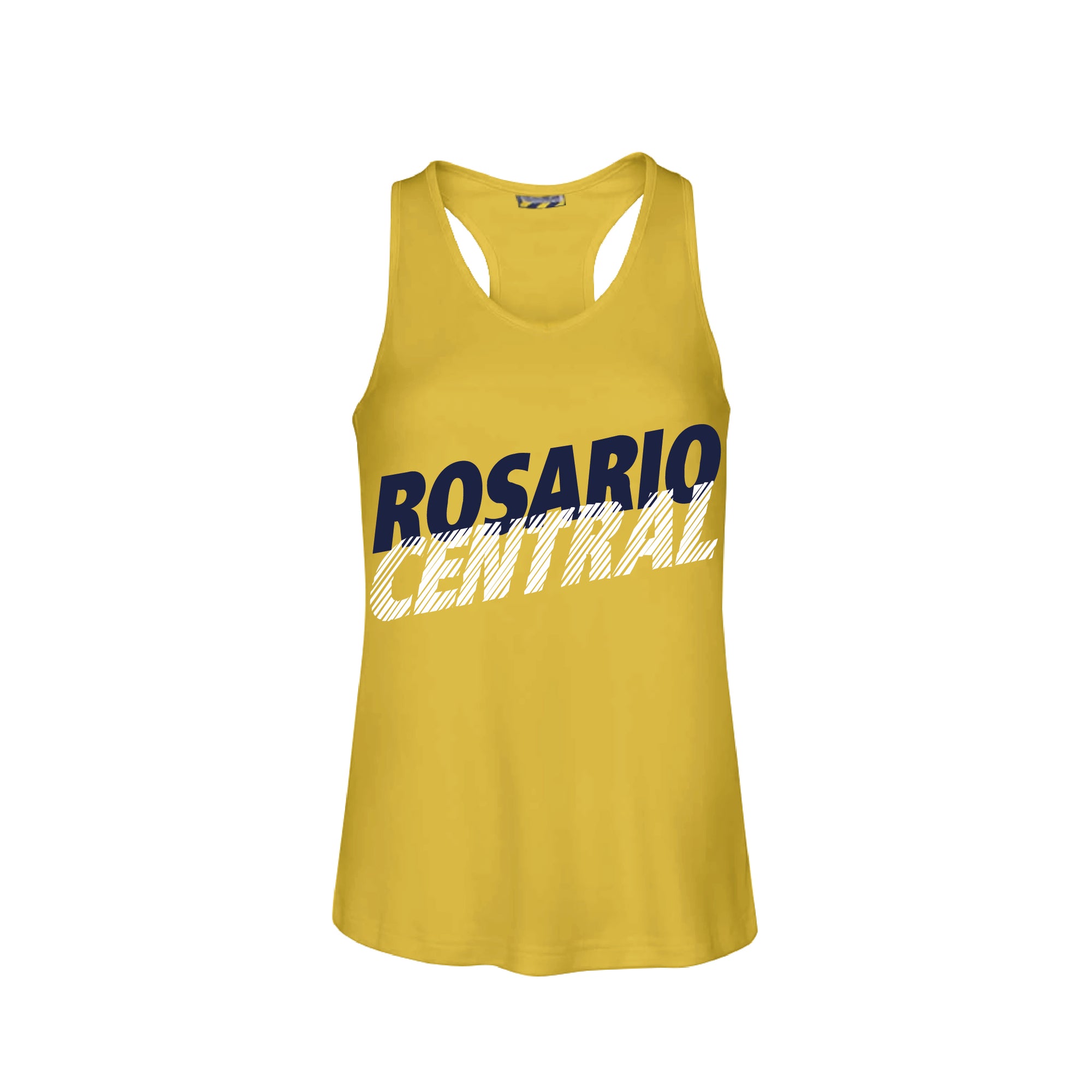 Musculosa Dama Rosario Central Oblicuo