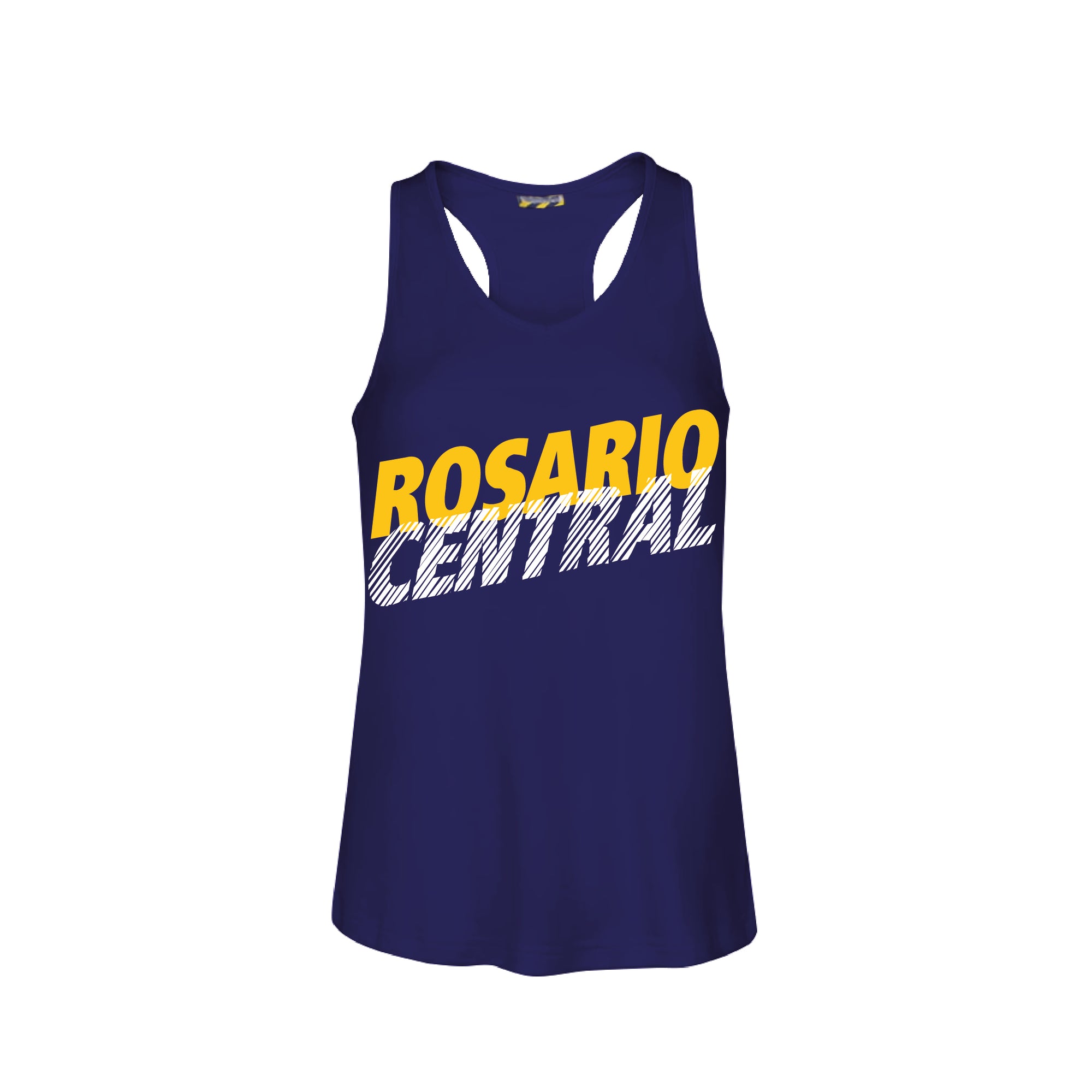 Musculosa Dama Rosario Central Oblicuo